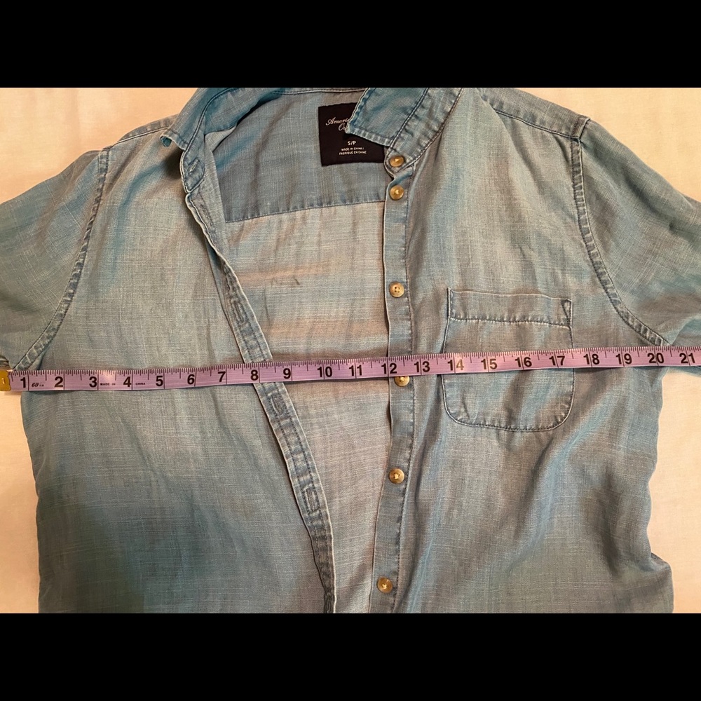 AE denim button down - Picture 5 of 5